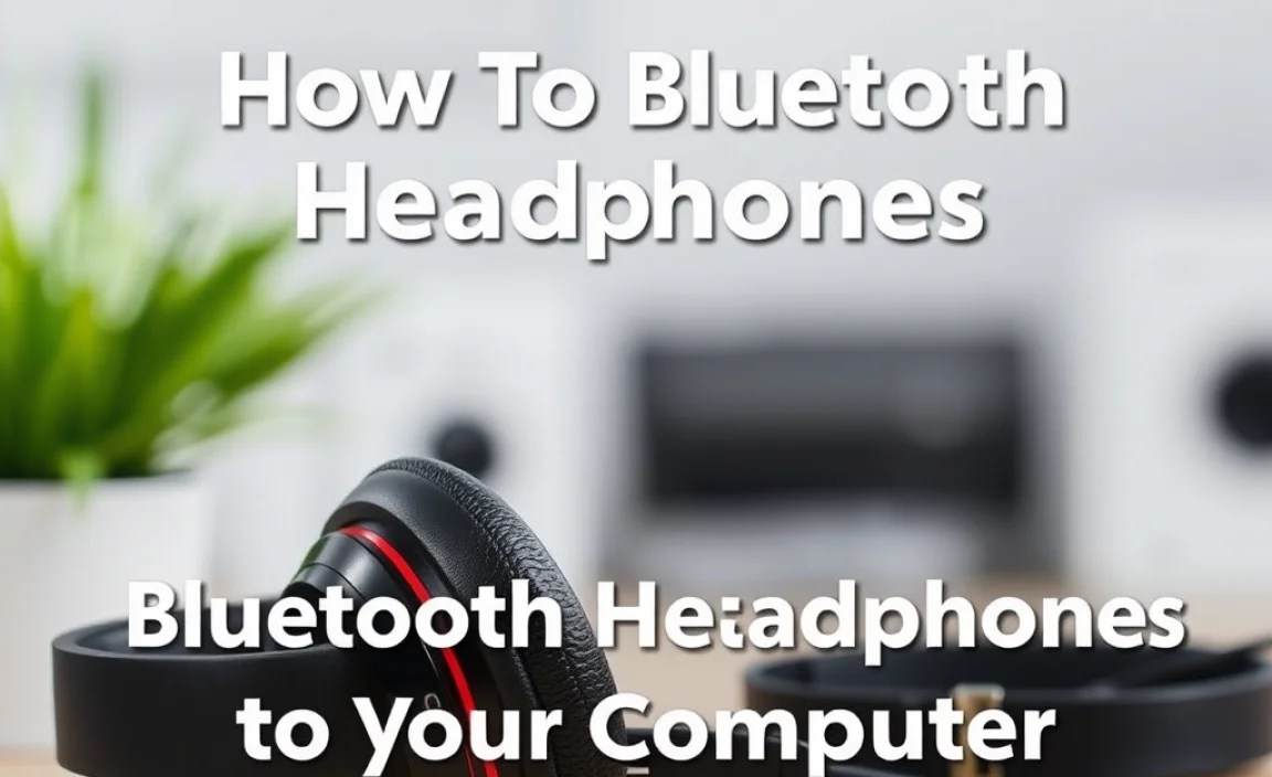 Connecting Bluetooth Headphones to Your Computer (Windows & macOS)