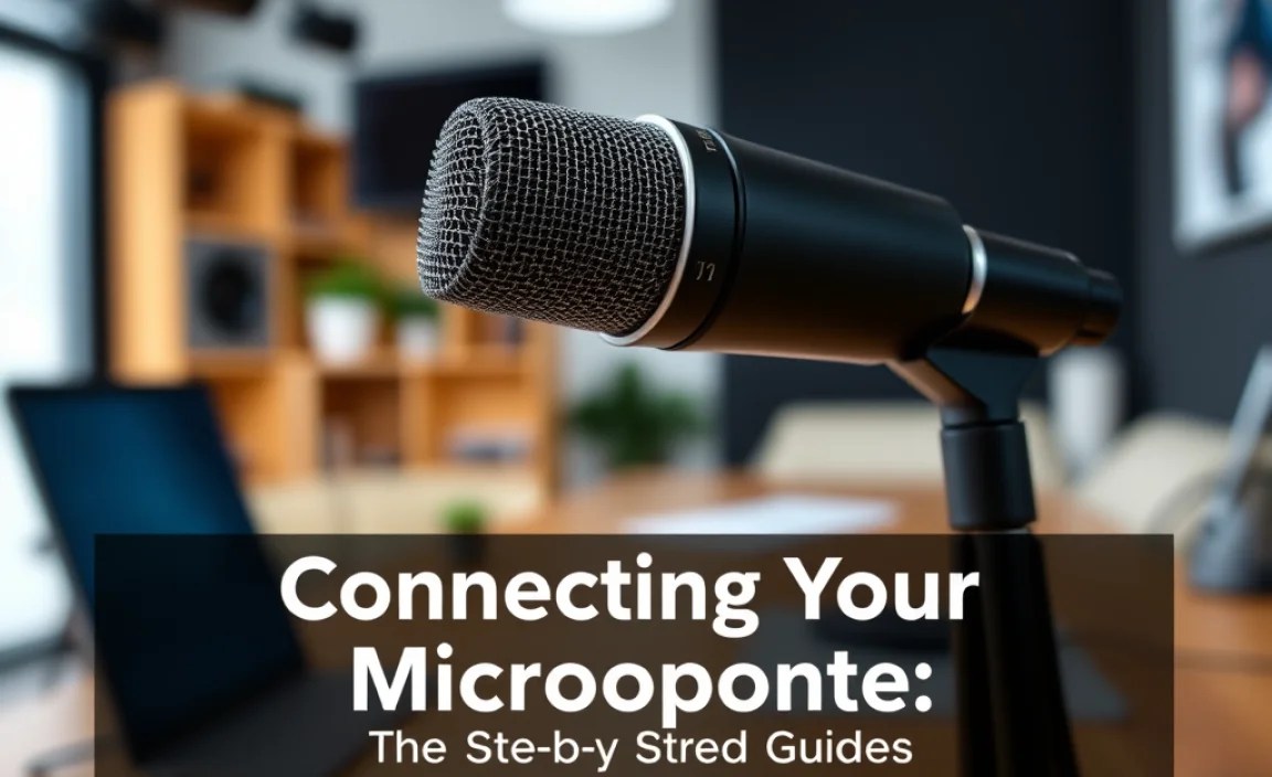 Connecting Your Microphone: The Step-by-Step Guide