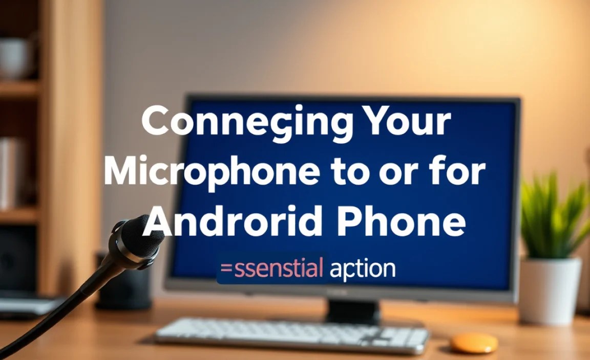 Connecting Your PC Microphone to Your Android Phone: Step-by-Step