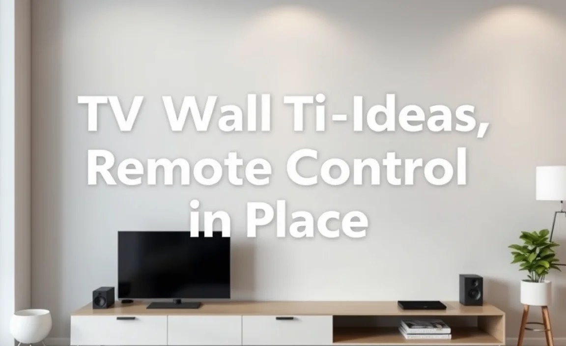 Creative Tips for Keeping Remotes in Place
