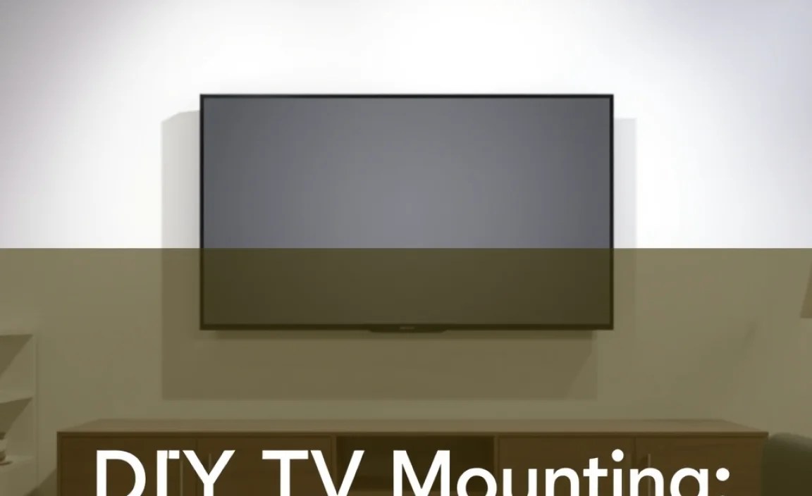 DIY TV Mounting: A Step-by-Step Guide