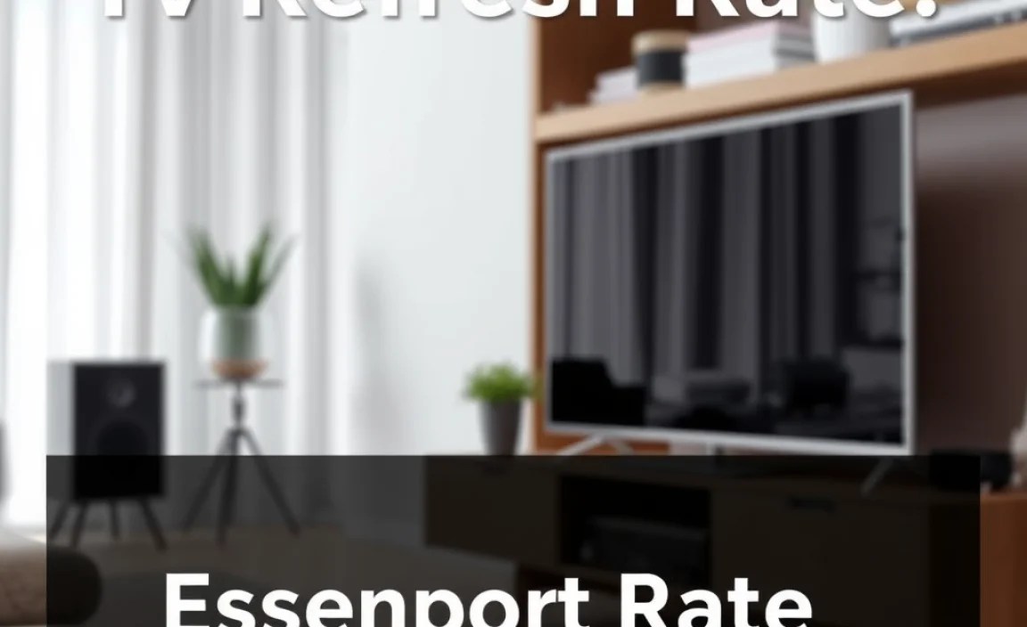 Essential Accessories to Support Your TV’s Refresh Rate