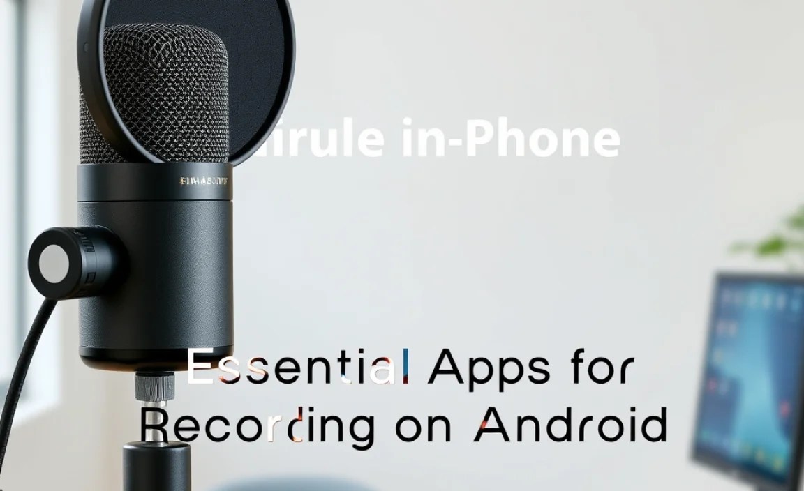 Essential Apps for Recording on Android
