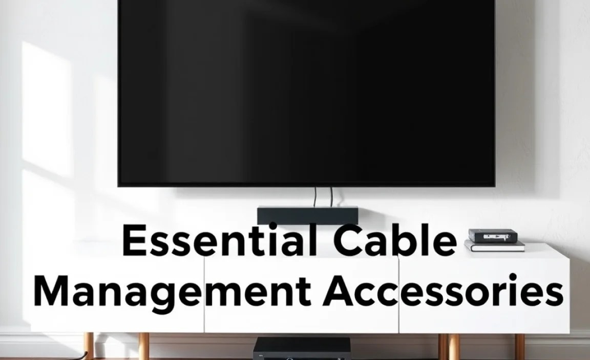 Essential Cable Management Accessories