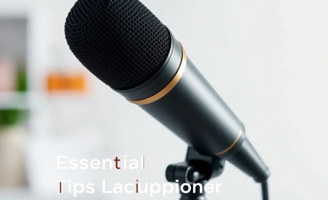 Essential Lavalier Microphone Tips for Great Audio