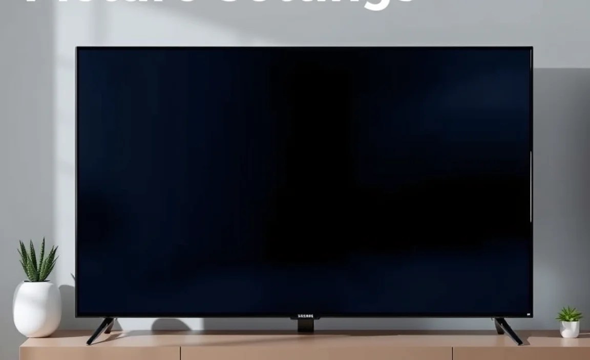 Essential Picture Settings for Samsung TVs