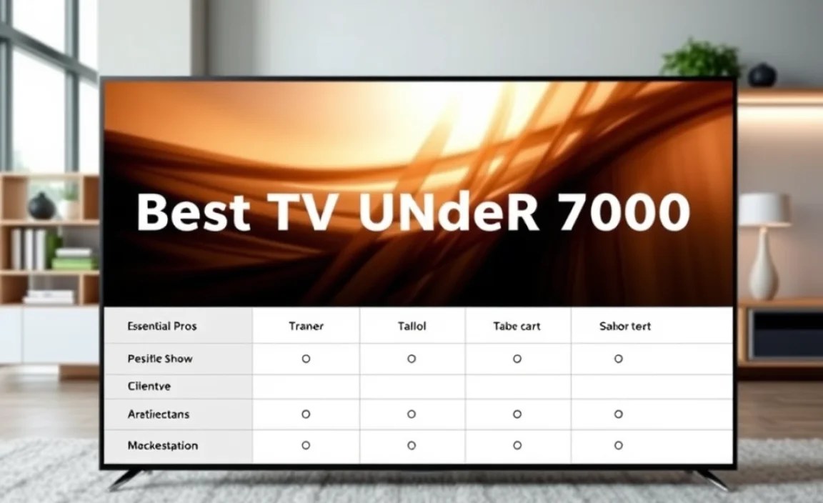 Essential Pros and Cons Table