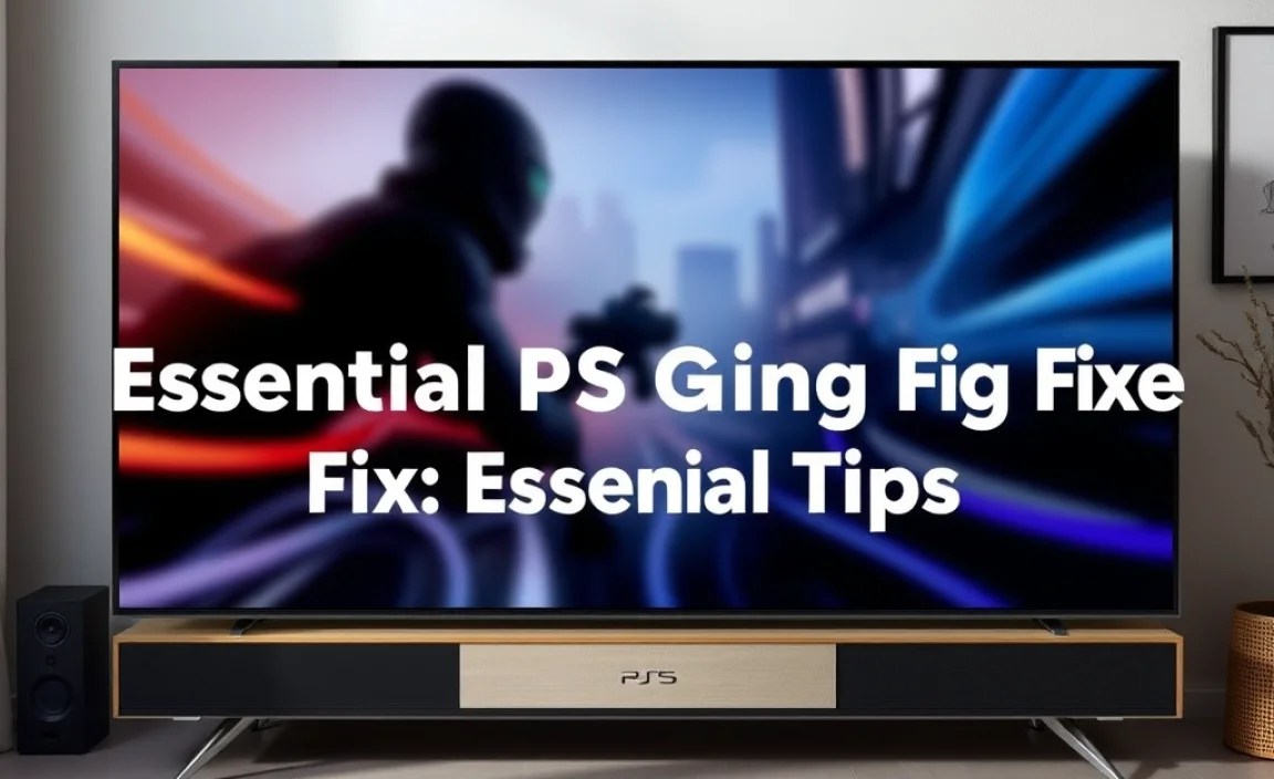 Essential PS5 Gaming TV Fixes: Step-by-Step