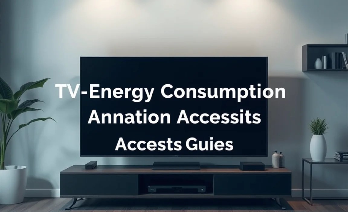 Essential TV Energy Consumption Accessories Explained