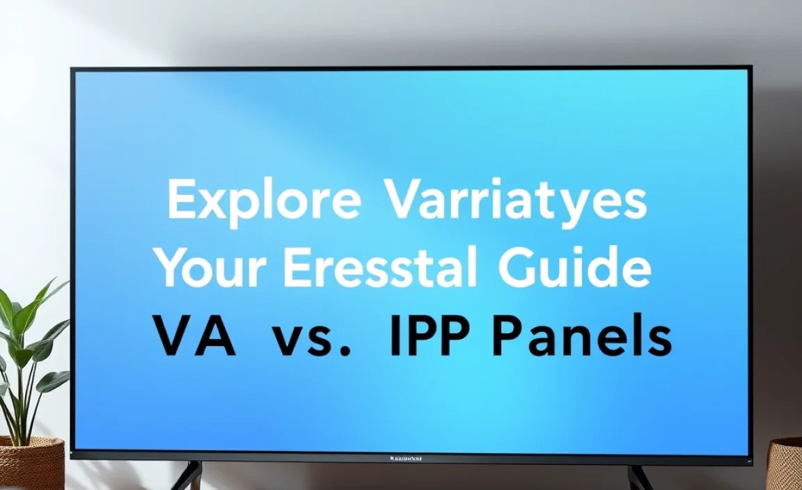 Exploring Variations: VA vs. IPS Panels