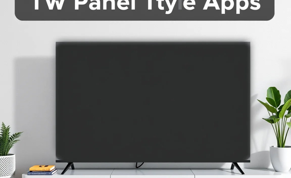 Features to Look For in a TV Panel Types Guide App
