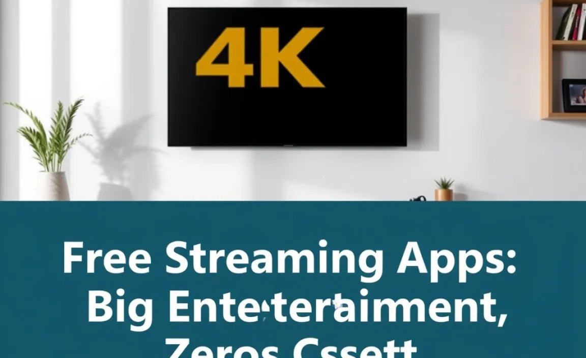 Free Streaming Apps: Big Entertainment, Zero Cost