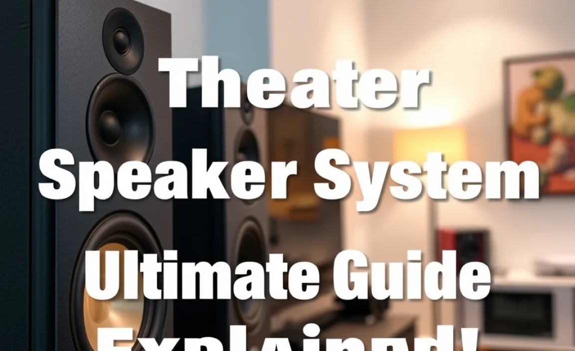 Home Theater Speaker System: Ultimate Guide Explained