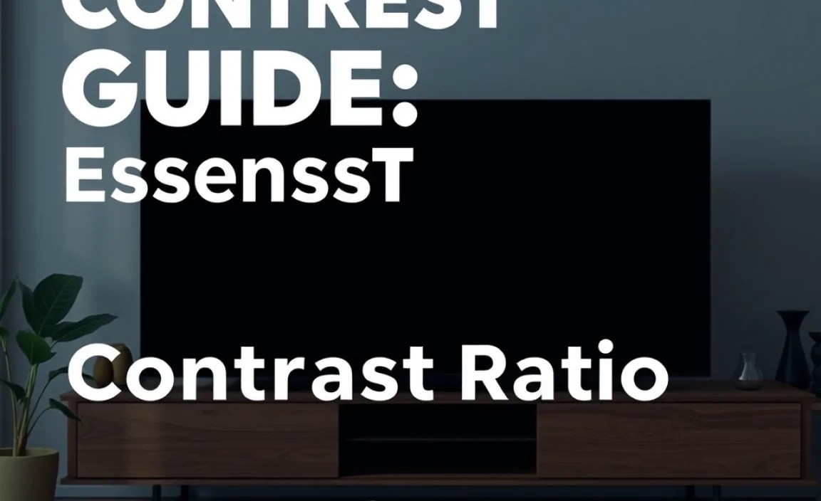 How Does Panel Technology Affect Contrast Ratio?