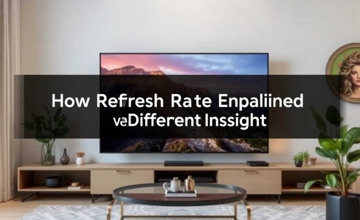 How Refresh Rate Affects Different Content