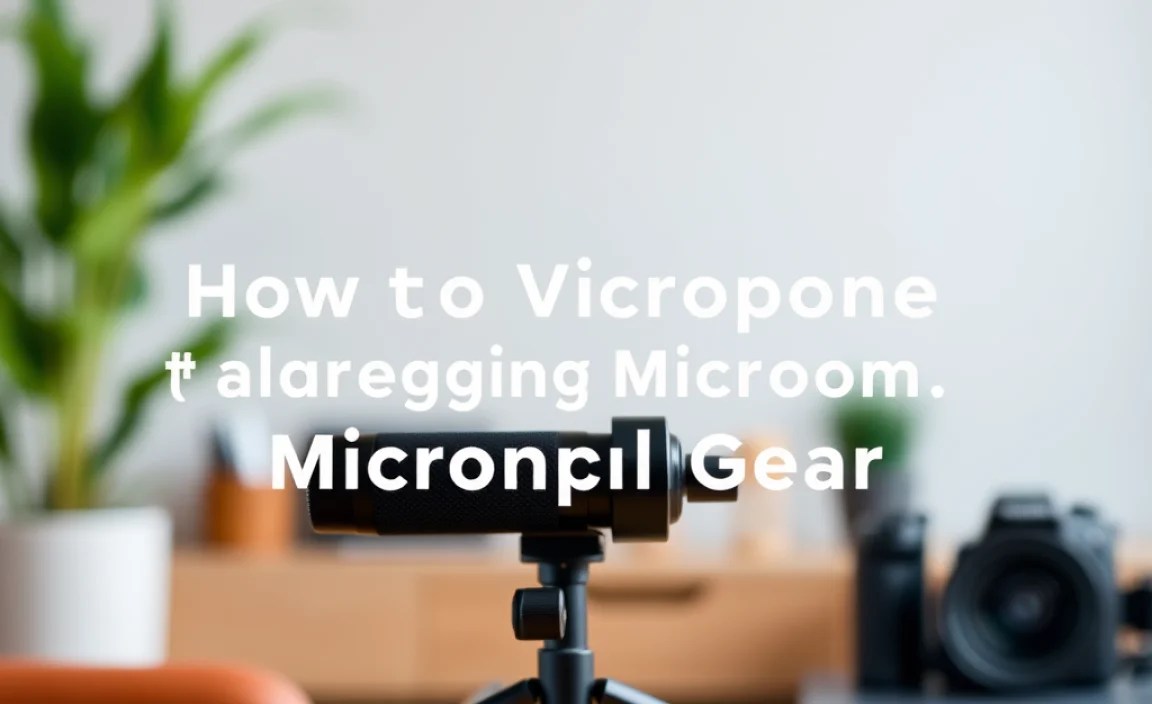 How to Connect Your Vlogging Microphone