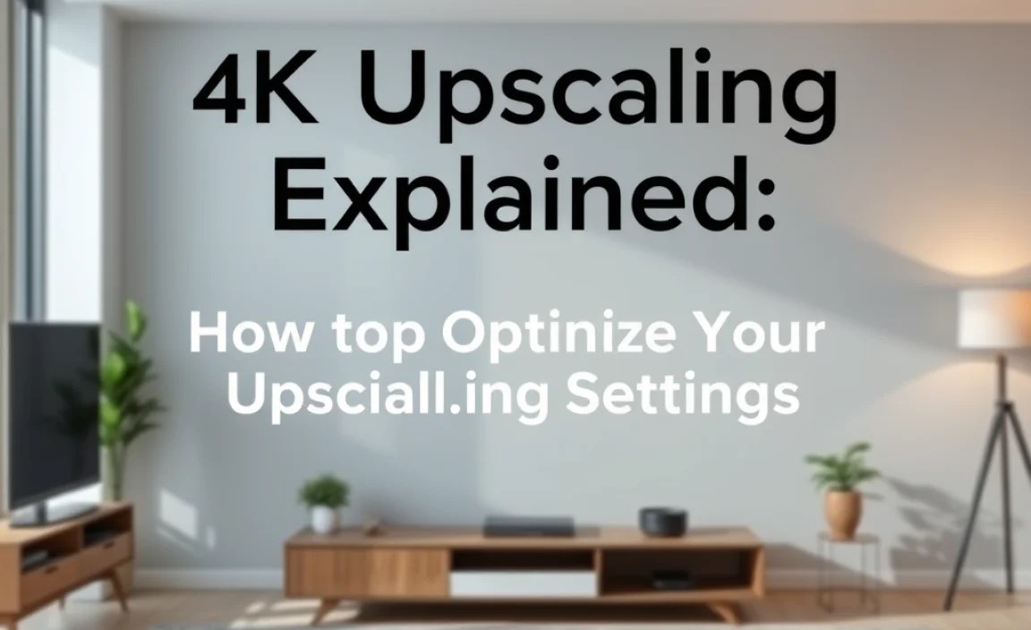 How to Optimize Your Upscaling Settings
