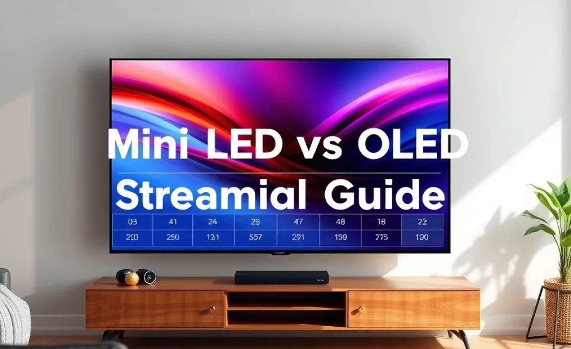 Key Differences at a Glance: Mini LED vs OLED Table