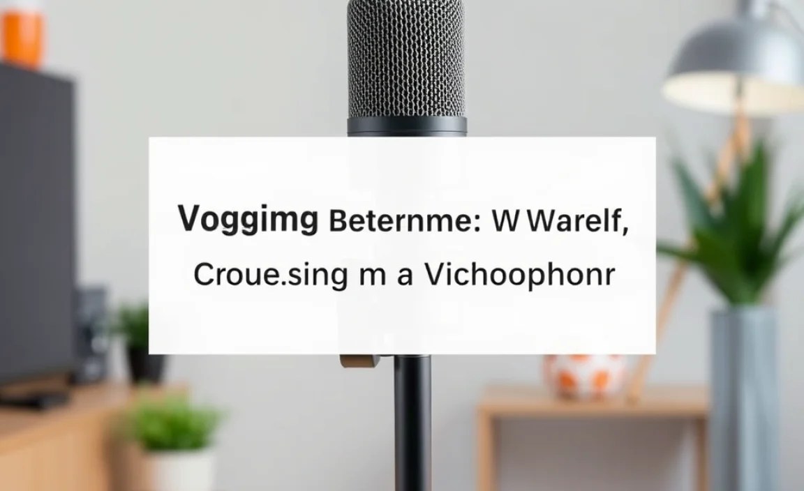 Key Features to Consider When Choosing a Vlogging Microphone