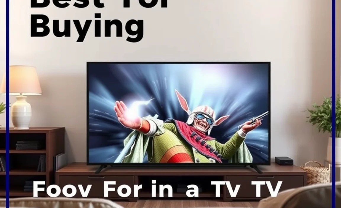 Key Features to Look For in a TV for Elderly Users