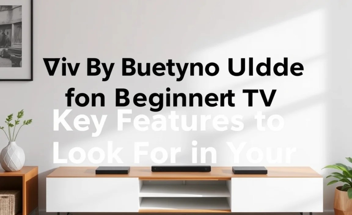 Key Features to Look For in Your Bluetooth TV
