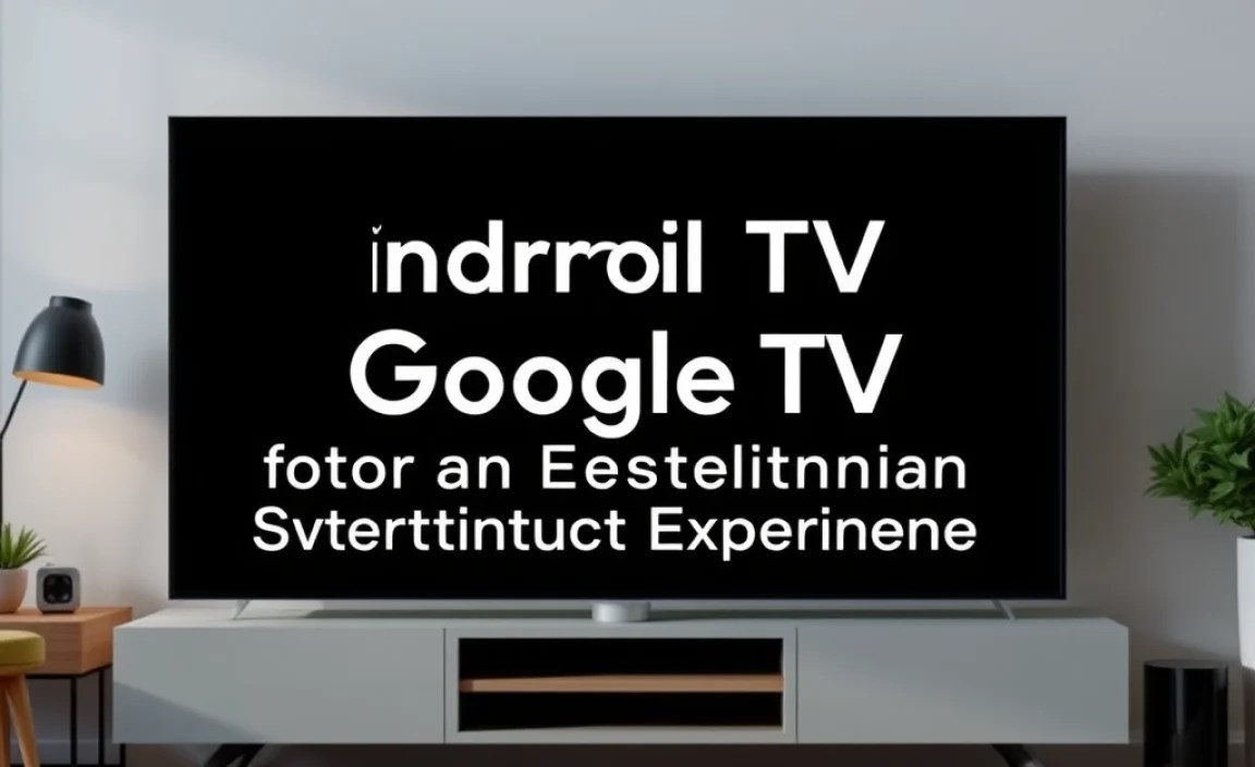 Leveraging Google TV for a Smarter Entertainment Experience