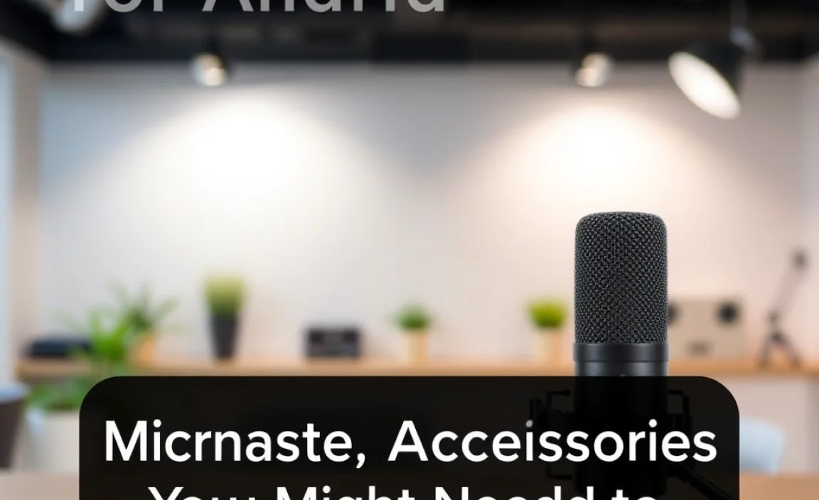 Microphone Accessories You Might Need for Android