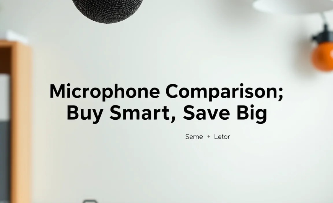 Microphone Comparison Table: A Quick Glance