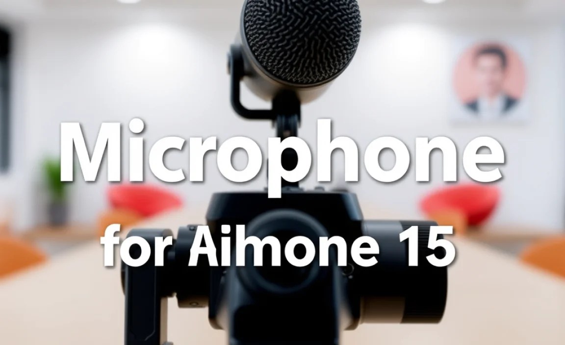 Microphone for Android for iPhone 15: Essential Boost