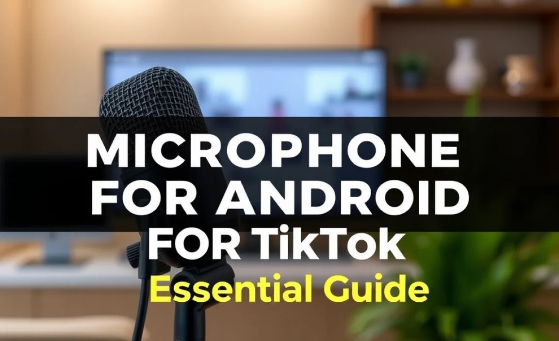 Microphone for Android for TikTok: Essential Guide