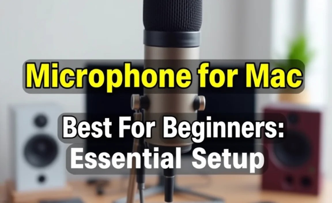 Microphone for Mac Best For Beginners: Essential Setup