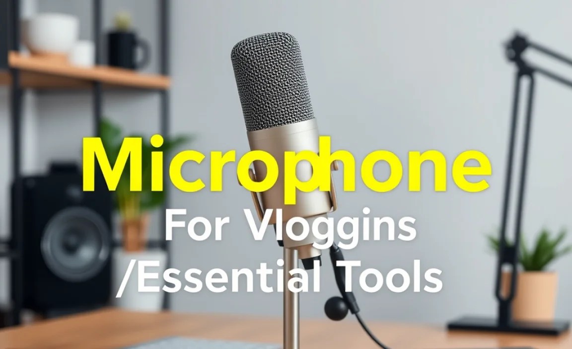 Microphone For Mac For Vlogging: Genius, Essential Tools
