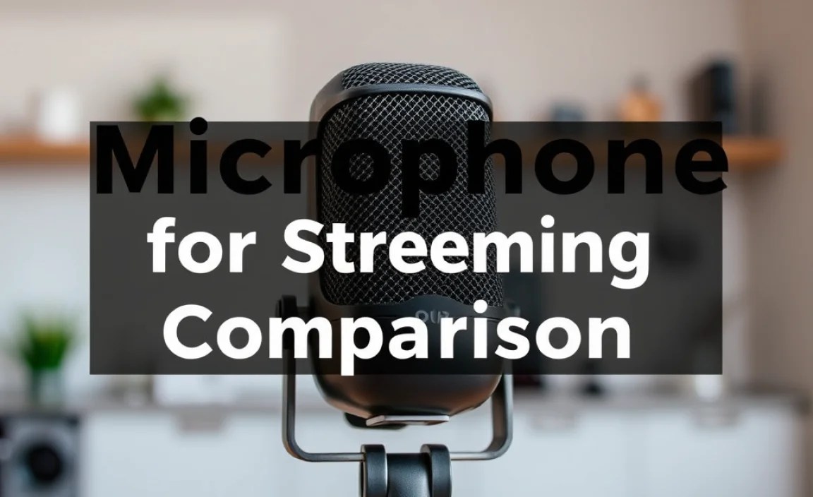 Microphone for Streaming Comparison: Essential Insights