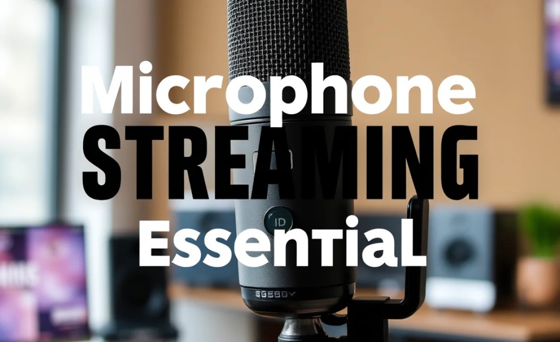 Microphone For Streaming: Genius Studio Essential