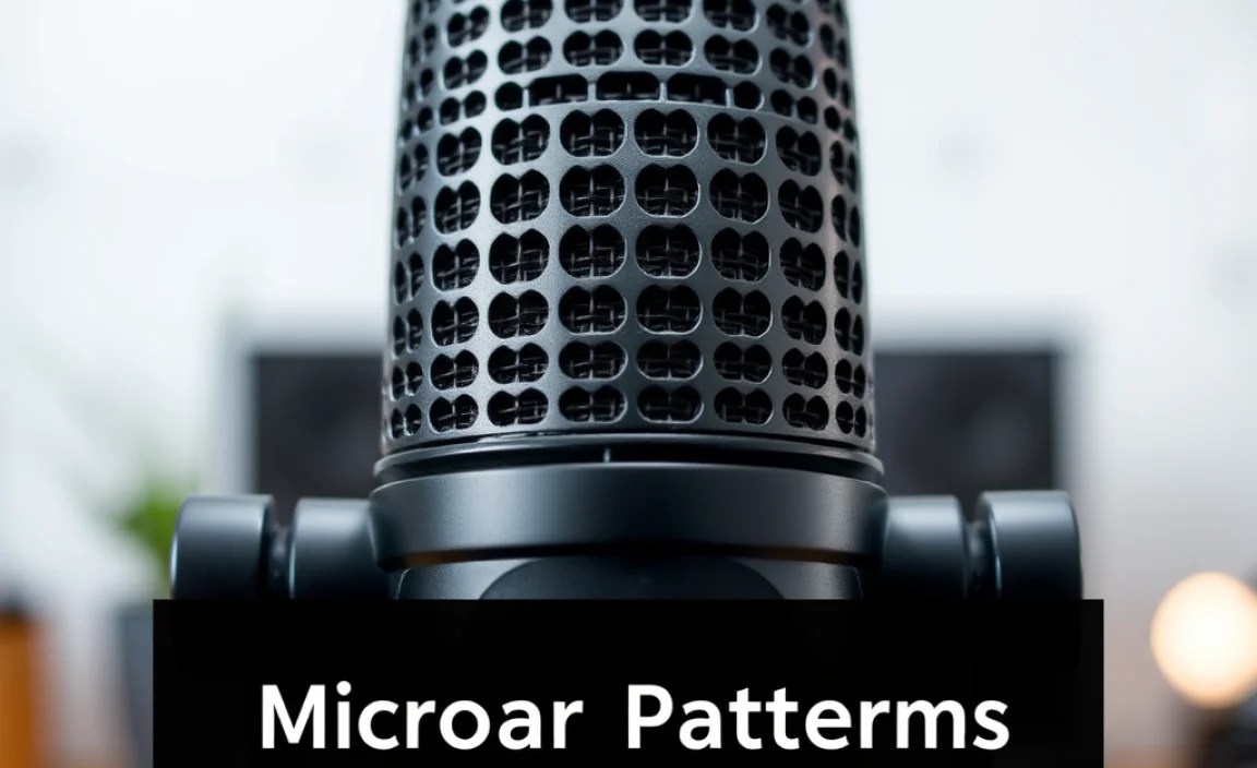 Microphone Polar Patterns Explained Simply
