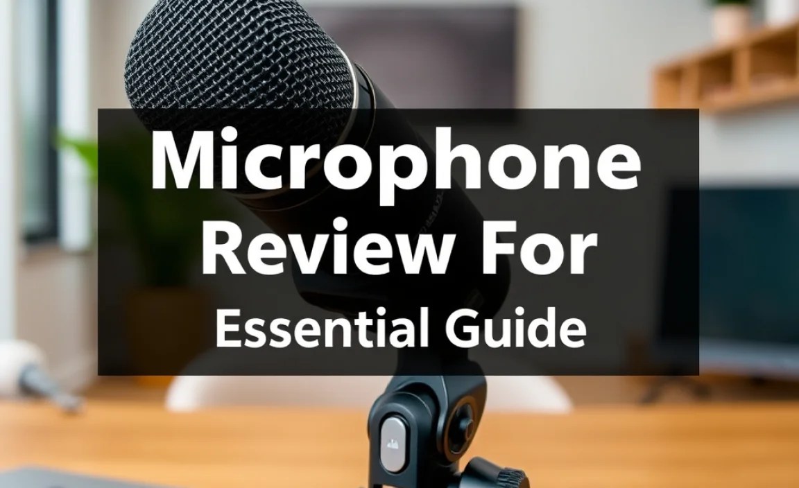 Microphone Review For Vlogging: Essential Guide