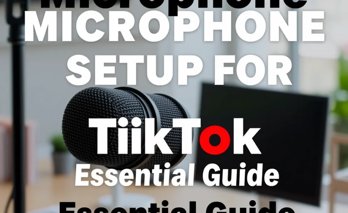 Microphone Setup For TikTok: Essential Guide