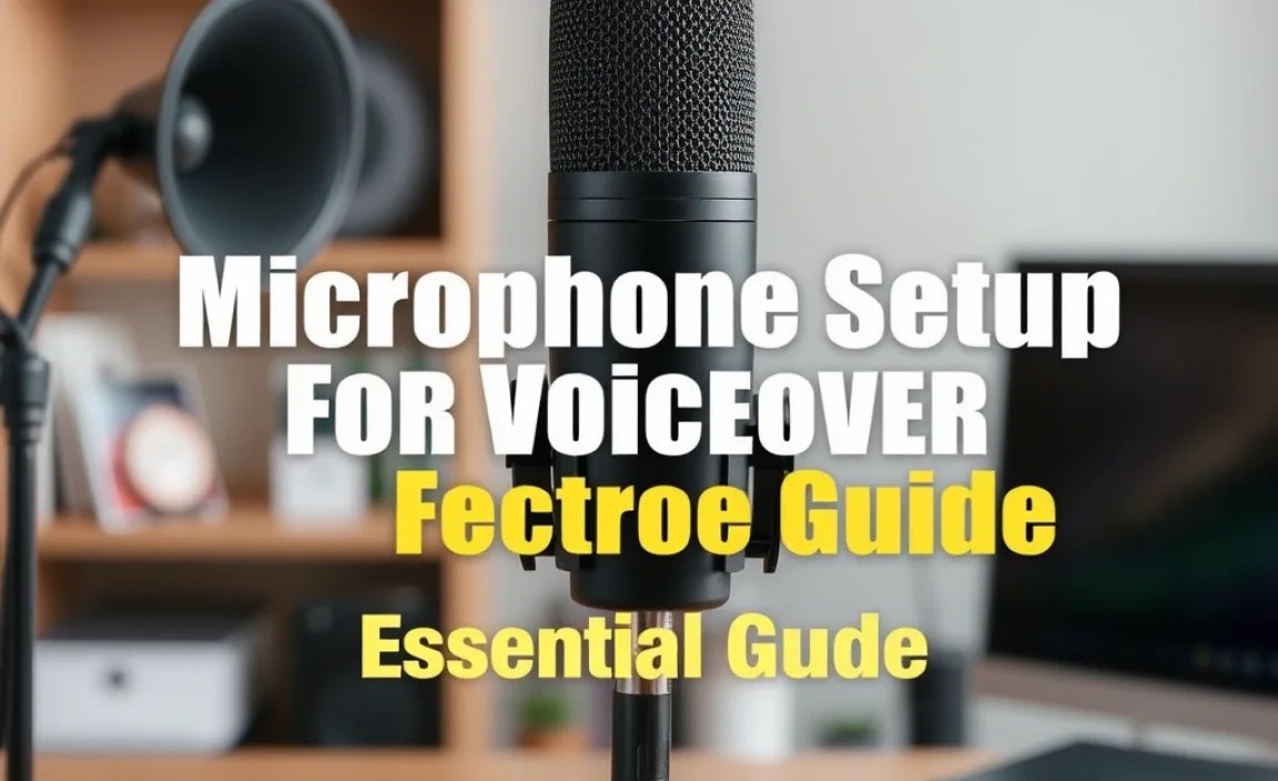 Microphone Setup For Voiceover: Essential Guide