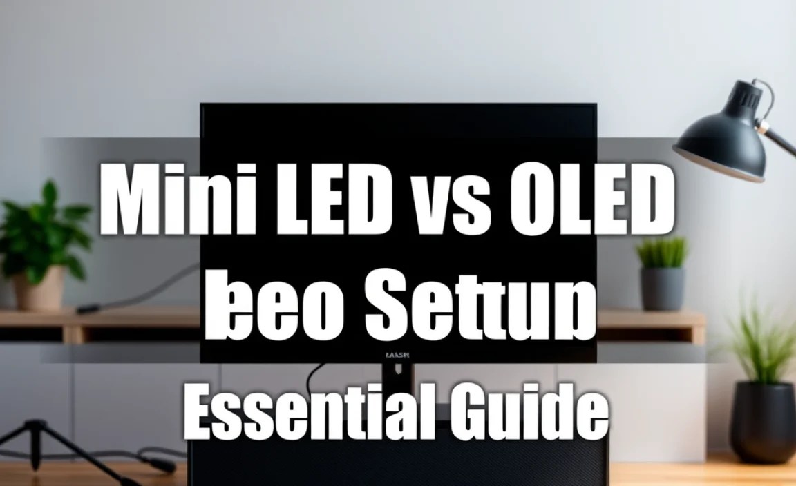 Mini LED vs OLED Setup: Essential Guide