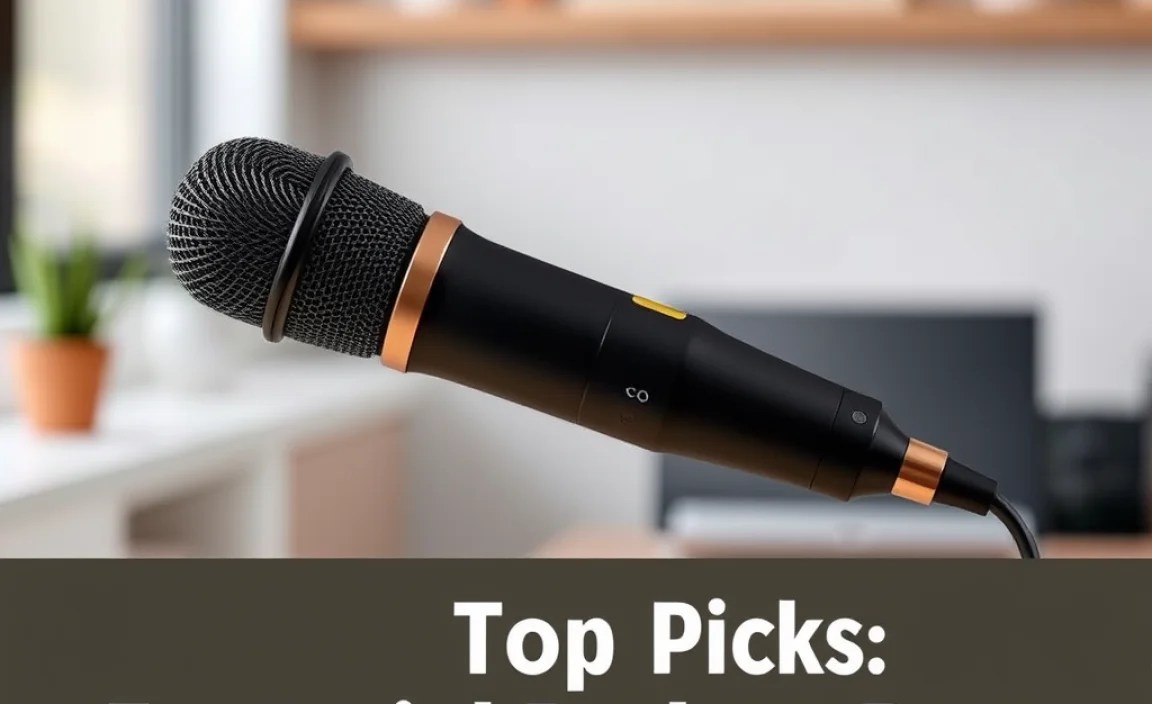 Our Top Picks: Essential Budget Microphones