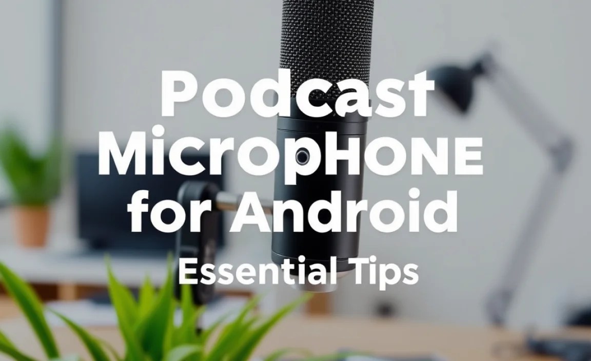 Podcast Microphone for Android: Essential Tips