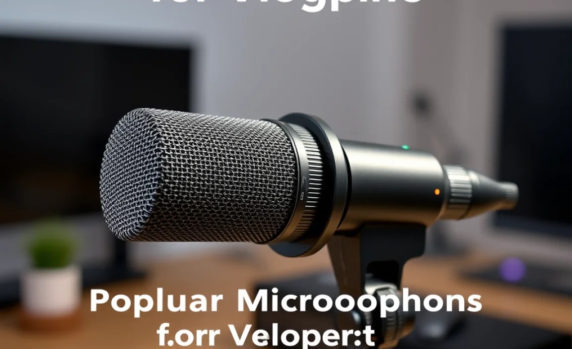 Popular Microphone Options for Vloggers (Beginner to Intermediate)