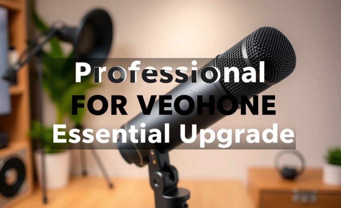 Professional Microphone for Vlogging: Essential Upgrade