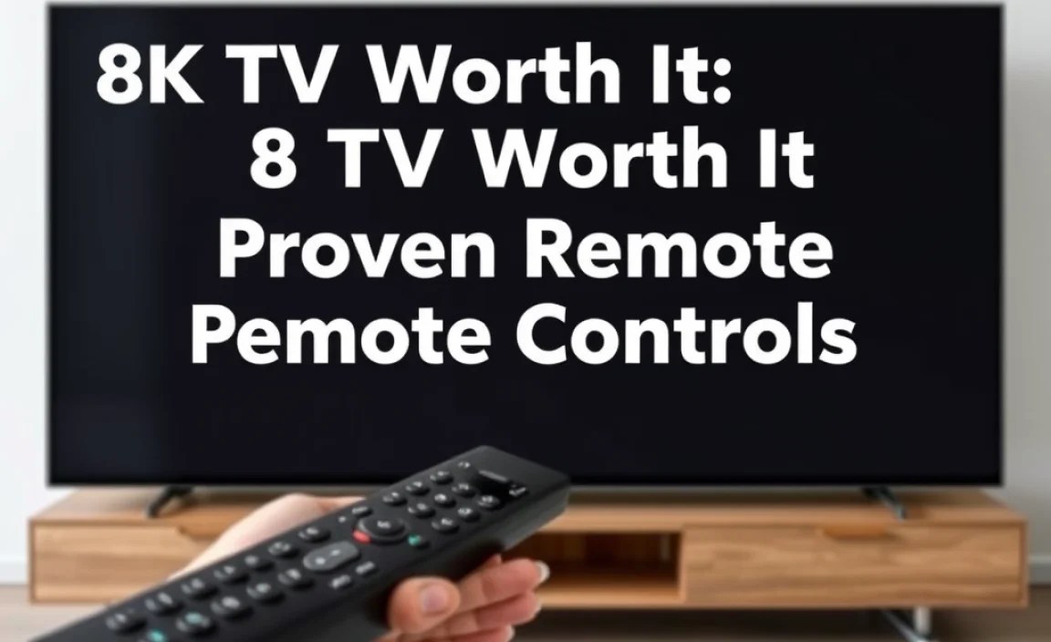 Proven Remote Control Styles for 8K TVs