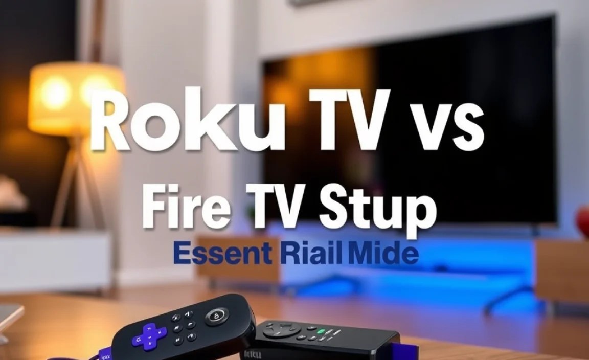 Roku TV vs Fire TV Setup: Essential Guide