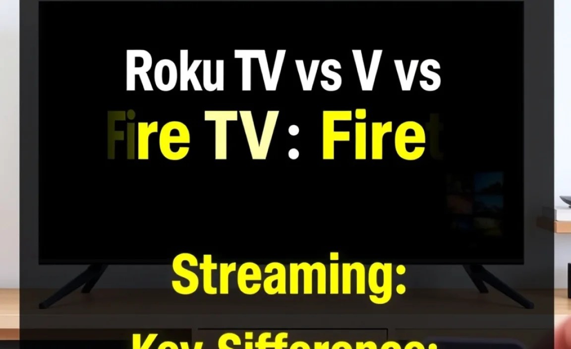 Roku TV vs Fire TV Streaming: Key Differences