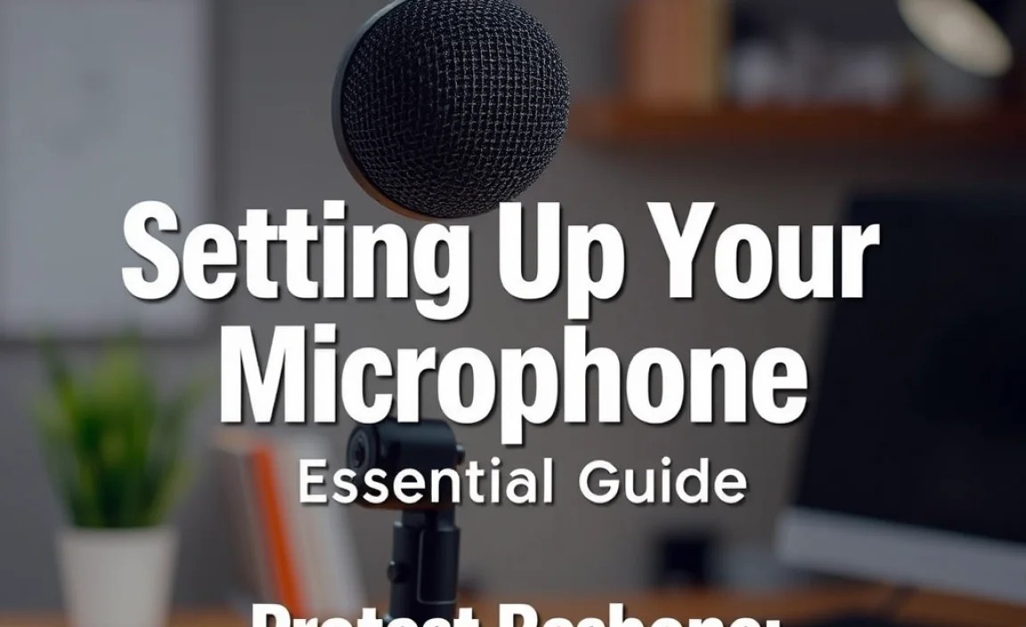 Setting Up Your Microphone: A Simple Guide
