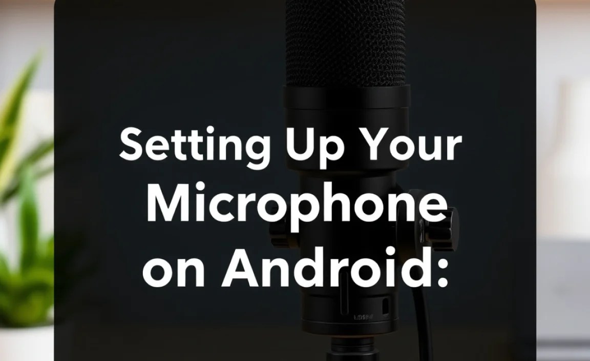 Setting Up Your Microphone on Android: A Quick Guide