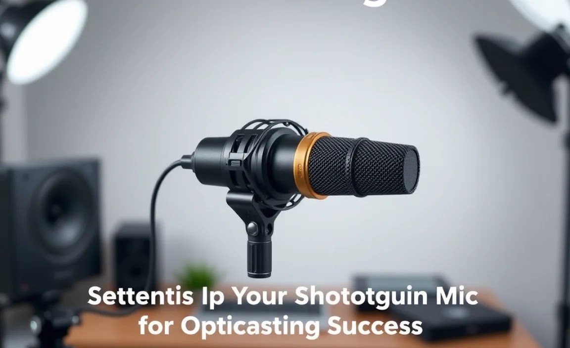 Setting Up Your Shotgun Mic for Optimal Sound