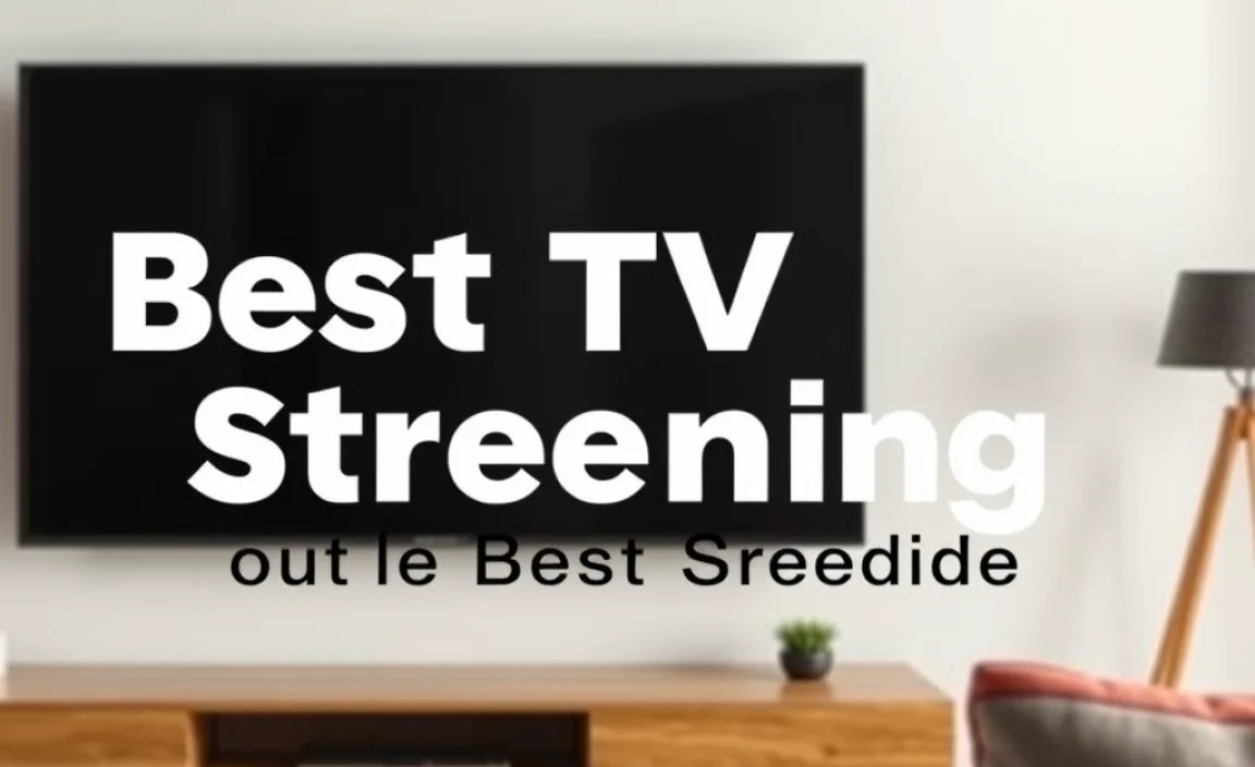 Setting Up Your TV for the Best Streaming